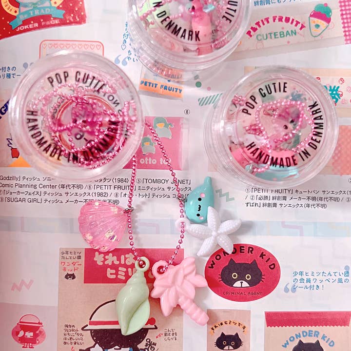 Pop Cutie 90's Kawaii Charm Necklace Y2K Handmade for wholesale by Pop Cutie Accessories & Gifts - Europe