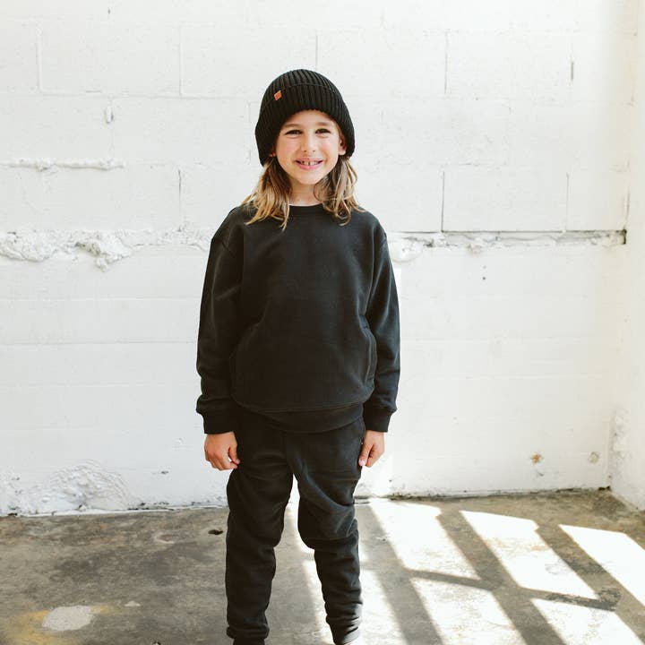 CONJUNTO DE CHÁNDAL DE FELPA FRANCESA | ASFALTO para venta al por mayor de goumikids