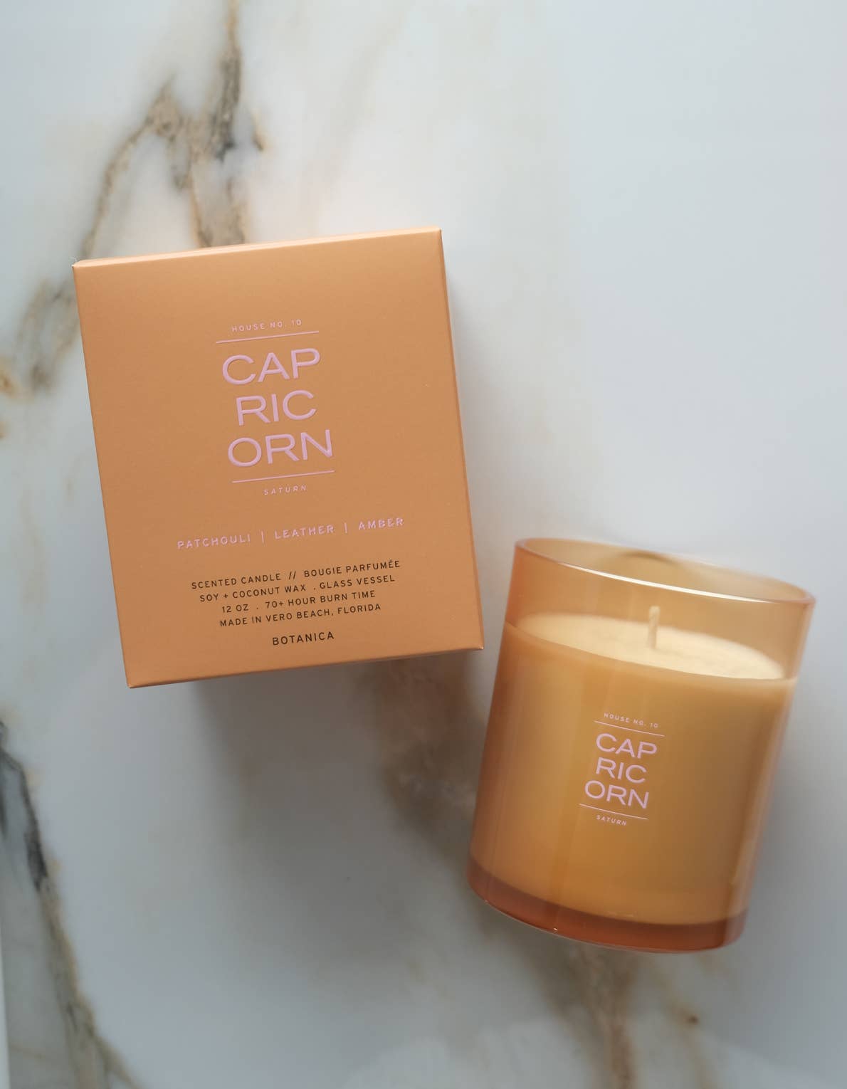 BOTANICA - Vendita all'ingrosso Candela in vasetto - Zodiaco: Candela Capricorno | 12oz.2