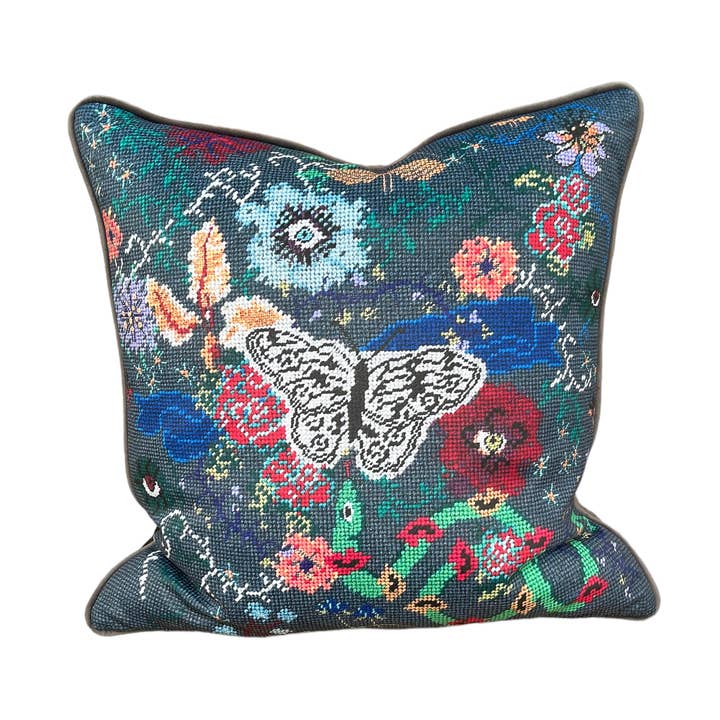 almohada personalizada de plumón de natación nocturna de terciopelo para venta al por mayor de Mommani Threads