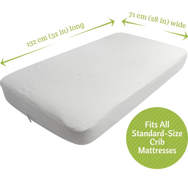 Vesta Baby - Wholesale Fitted Sheet - Kids & Baby - Baby Crib Mattress Protector Fitted Bamboo Jacquard 52x28 in2