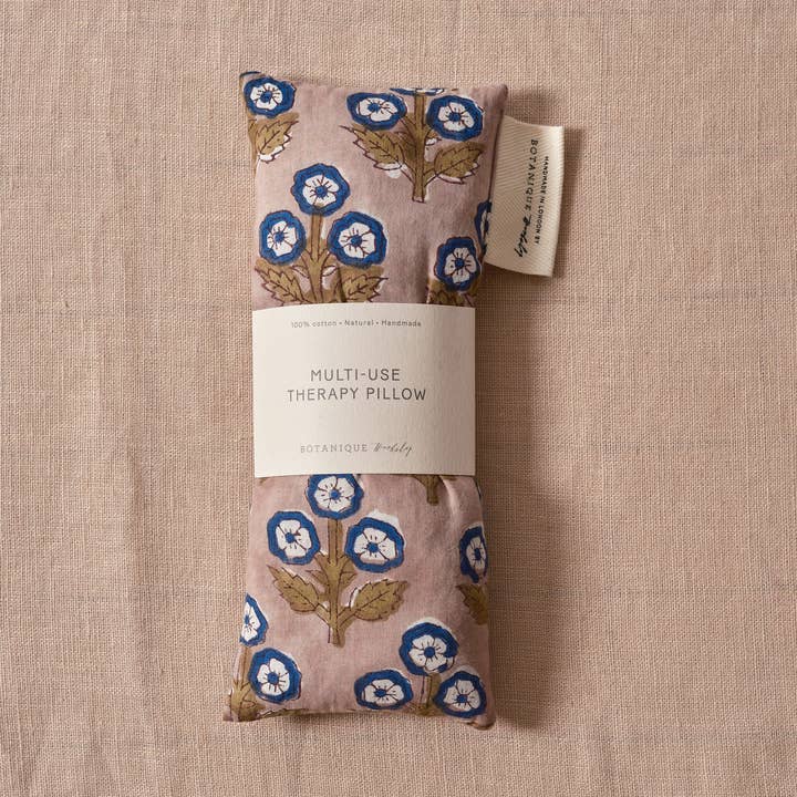 Multi-Use Lavender Eye Pillow | Dimpsey Block Printed Cotton for wholesale by Botanique Workshop