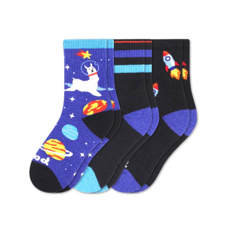 Pacas - Wholesale Socks - Kids - 3 Pack - Kids' Crew Pacas Socks16