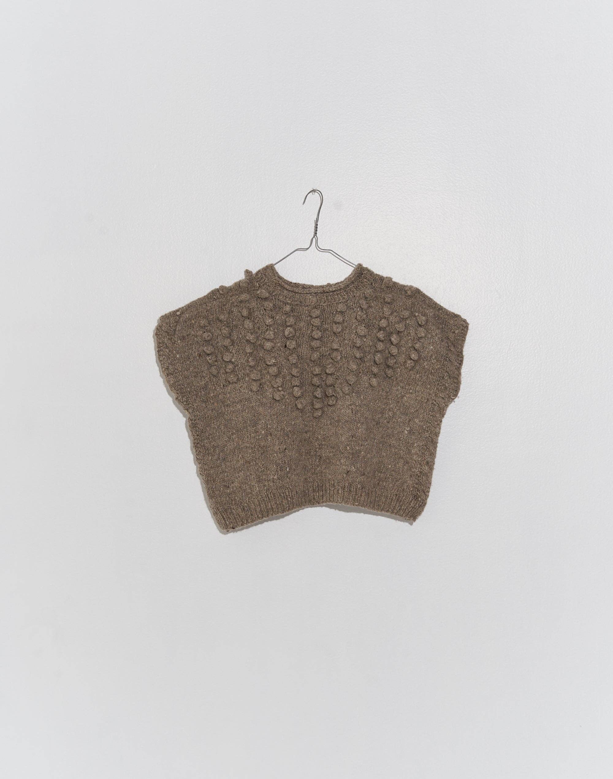 World of Crow llc - Wholesale Knit Sweater - Women's - Cropped brown sweater2