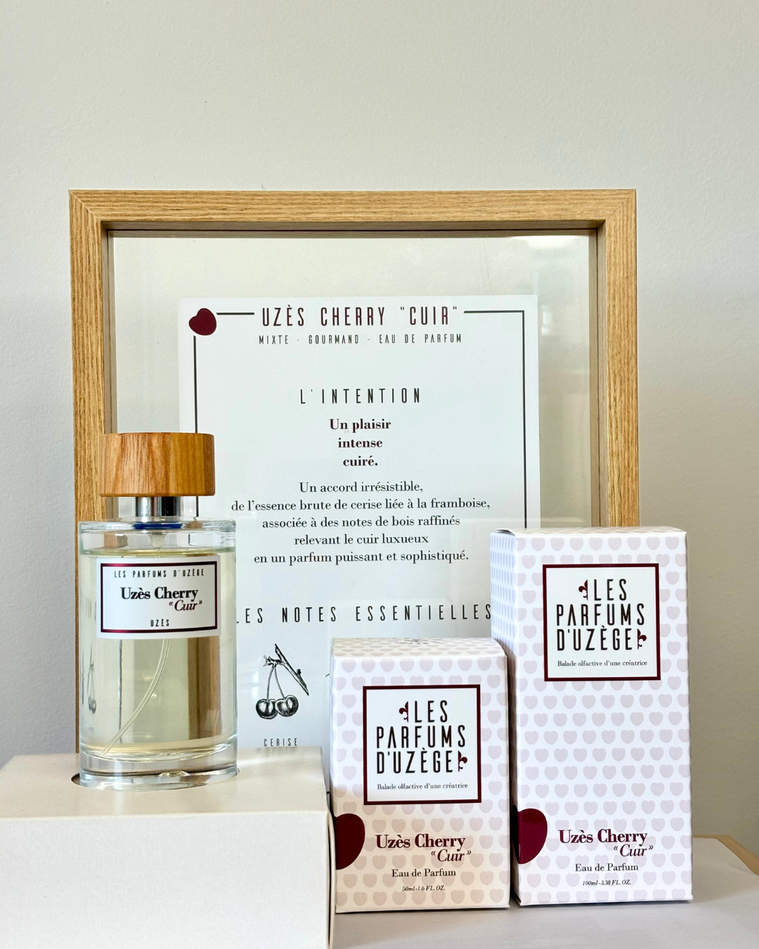 Les Parfums D'Uzège - Wholesale Perfume/Eau de Toilette - UZES CHERRY LEATHER - Eau de Parfum 50ML1