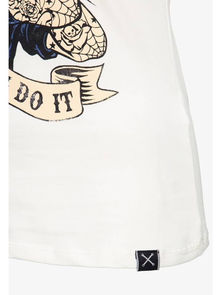 KING KEROSIN - Wholesale Screen Printed T-Shirt - Women's - Short-sleeve shirt "We can do it - Inked"3