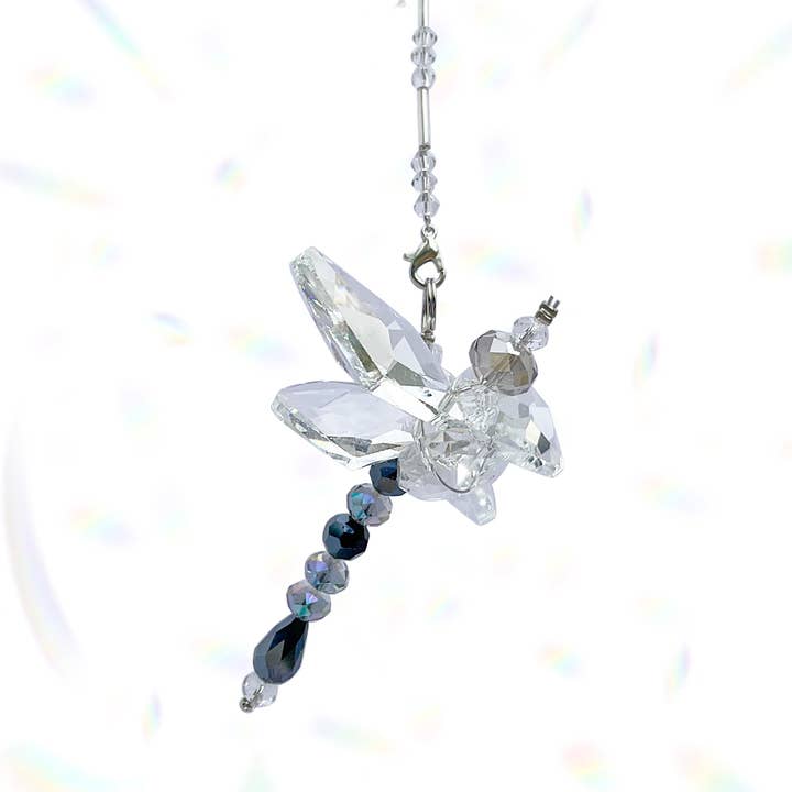 Crystal Dragonfly Black para venta al por mayor de Crystalize Home