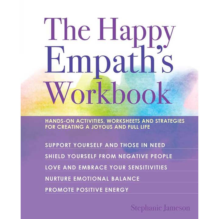 Happy Empath's Workbook by Stephanie Jameson for wholesale by Simon & Schuster