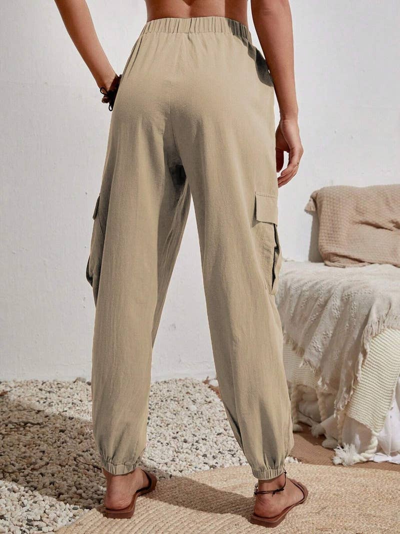 Rosa Clothing - Wholesale Pants - Women's - Pocket trousers cargo pants24