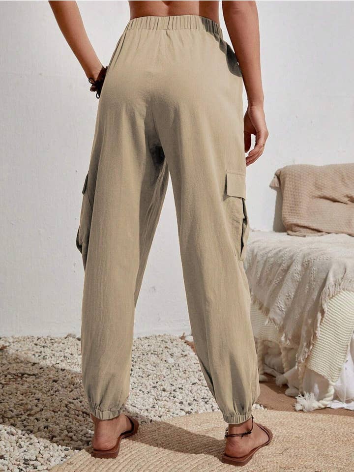 Rosa Clothing - Wholesale Pants - Women's - Pocket trousers cargo pants24