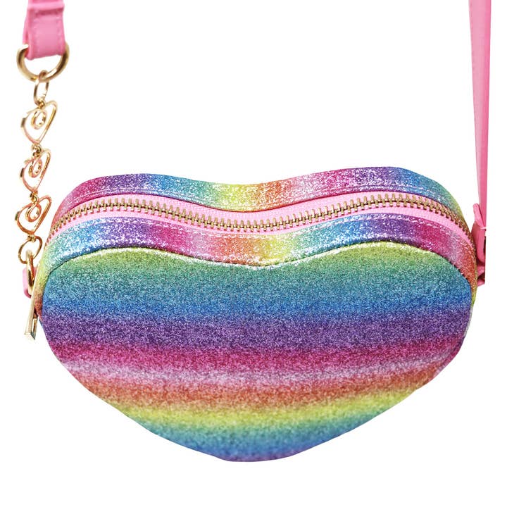 Pink Poppy - Wholesale Crossbody bag – kids - Heart Crossbody Bag - (Pack Size: 2)3