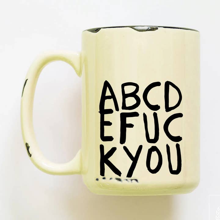 Prairie Chick Prints - Wholesale Coffee Mug - Abcdefuckyou | Ceramic Mug11