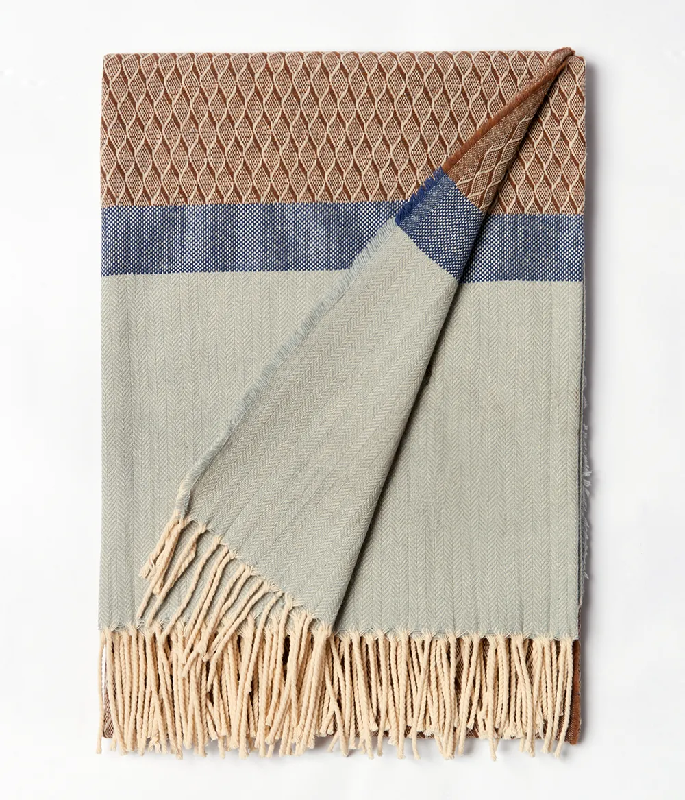 Burel Factory - Wholesale Throw Blanket - Manta Navi (Multicolor)0