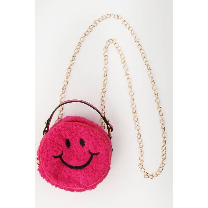 Sparkle Sisters by Couture Clips - Venta al por mayor Bolso bandolera - Niños - Monedero Smiley Sherpa2
