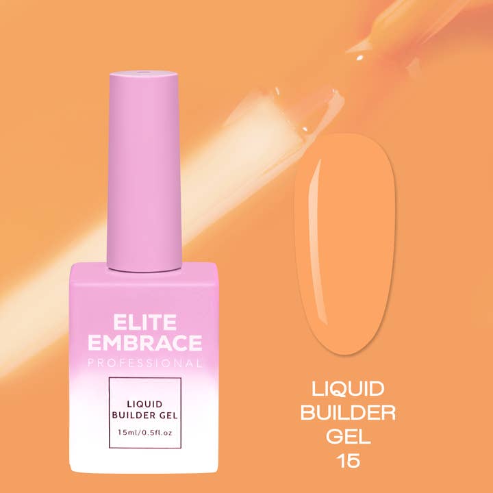 VIAI Beauty - Wholesale Nailcare set - ELITE EMBRACE Professional Liquid Builder Gel 15 15ml ELBG1515