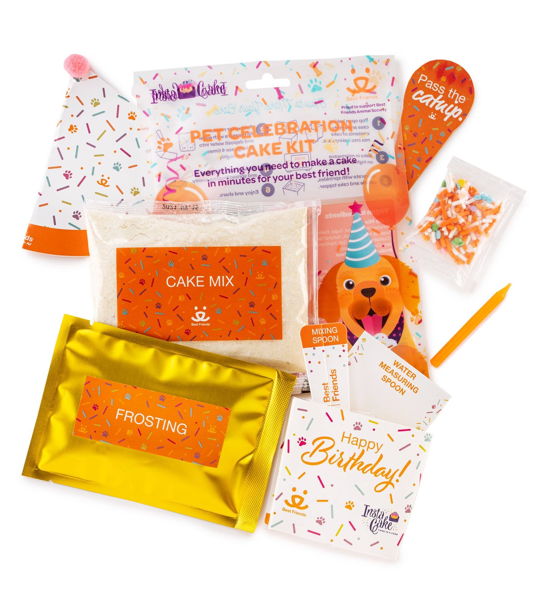 InstaCake Cards - Vendita all'ingrosso Preparati per torte - Kit torta Pet Celebration4