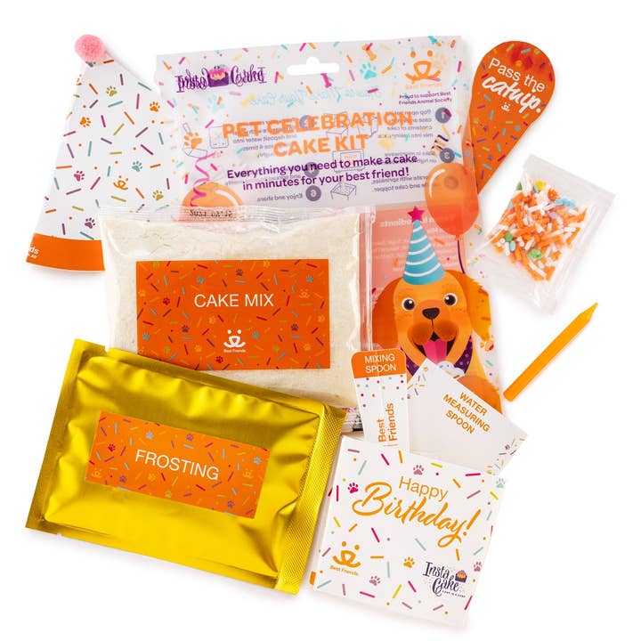 InstaCake Cards - Wholesale Cake Mix - Pet Celebration Cake Kit4