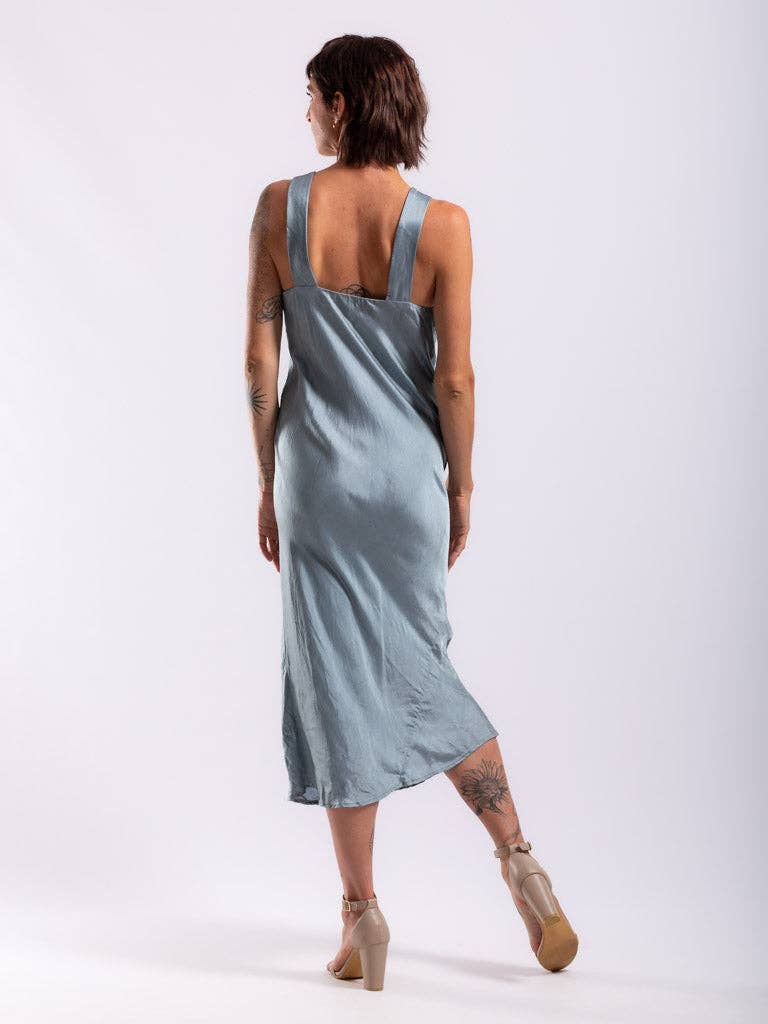 TABOO FASHION - Wholesale Dress – Women's - Silk Satin Lana Dress2