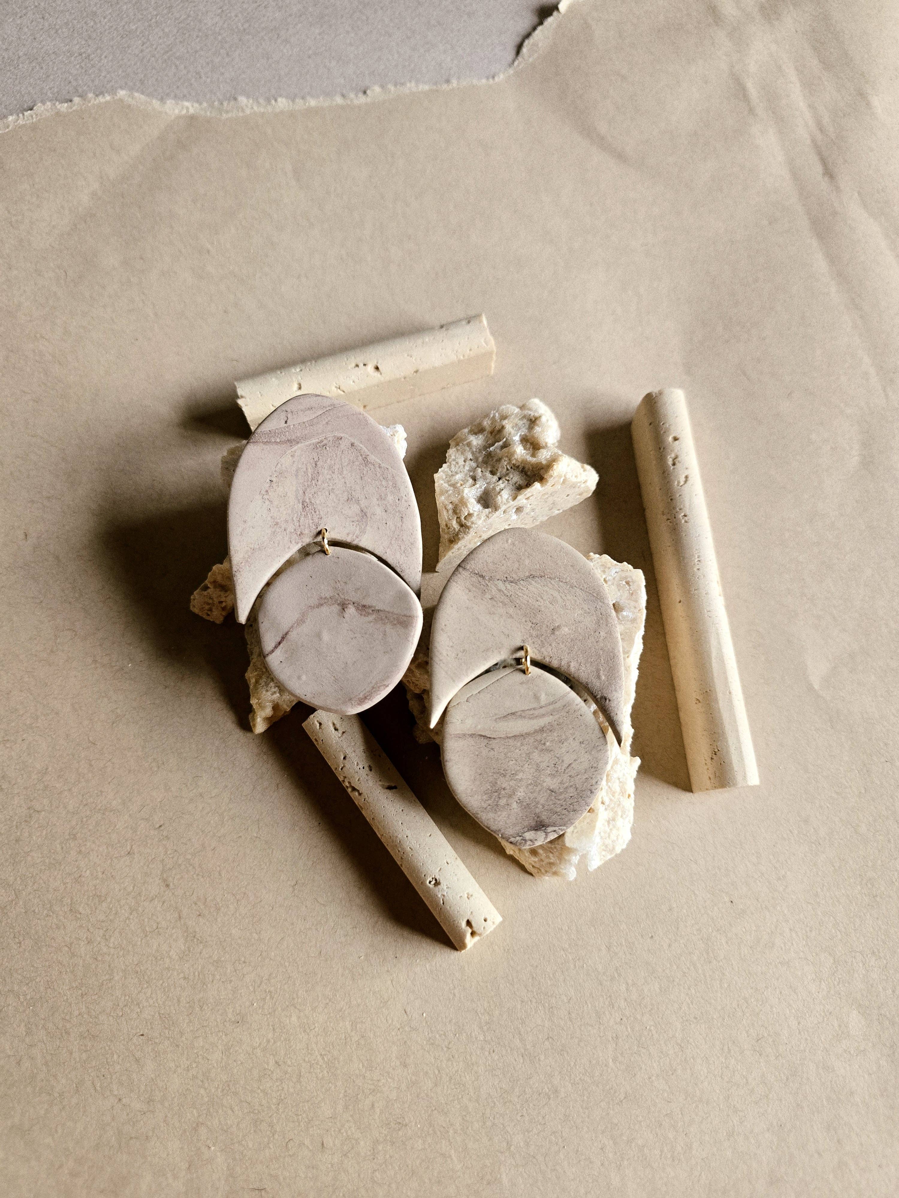 That Clay Girl Co. - Wholesale Dangle Earrings - Abstract Polymer Clay Earrings | Lightweight0