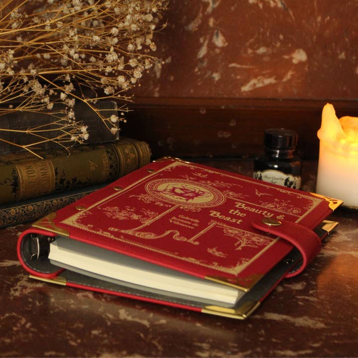 Well Read Company - Wholesale Notebook - Beauty and the Beast Refillable Ring Binder Notebook