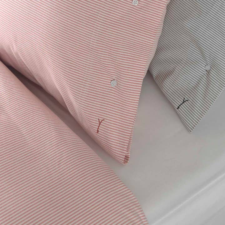 Housse de couette Oxford 200 Mandarin Red pour la vente par Heckettlane