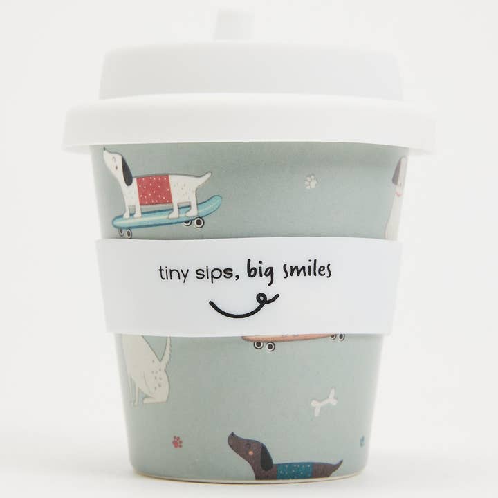 Itti - Wholesale Drinking glass/cup – Kids & Baby - Itti Bamboo Baby Cino Cup + 2 Straws - Doug's Playmates1