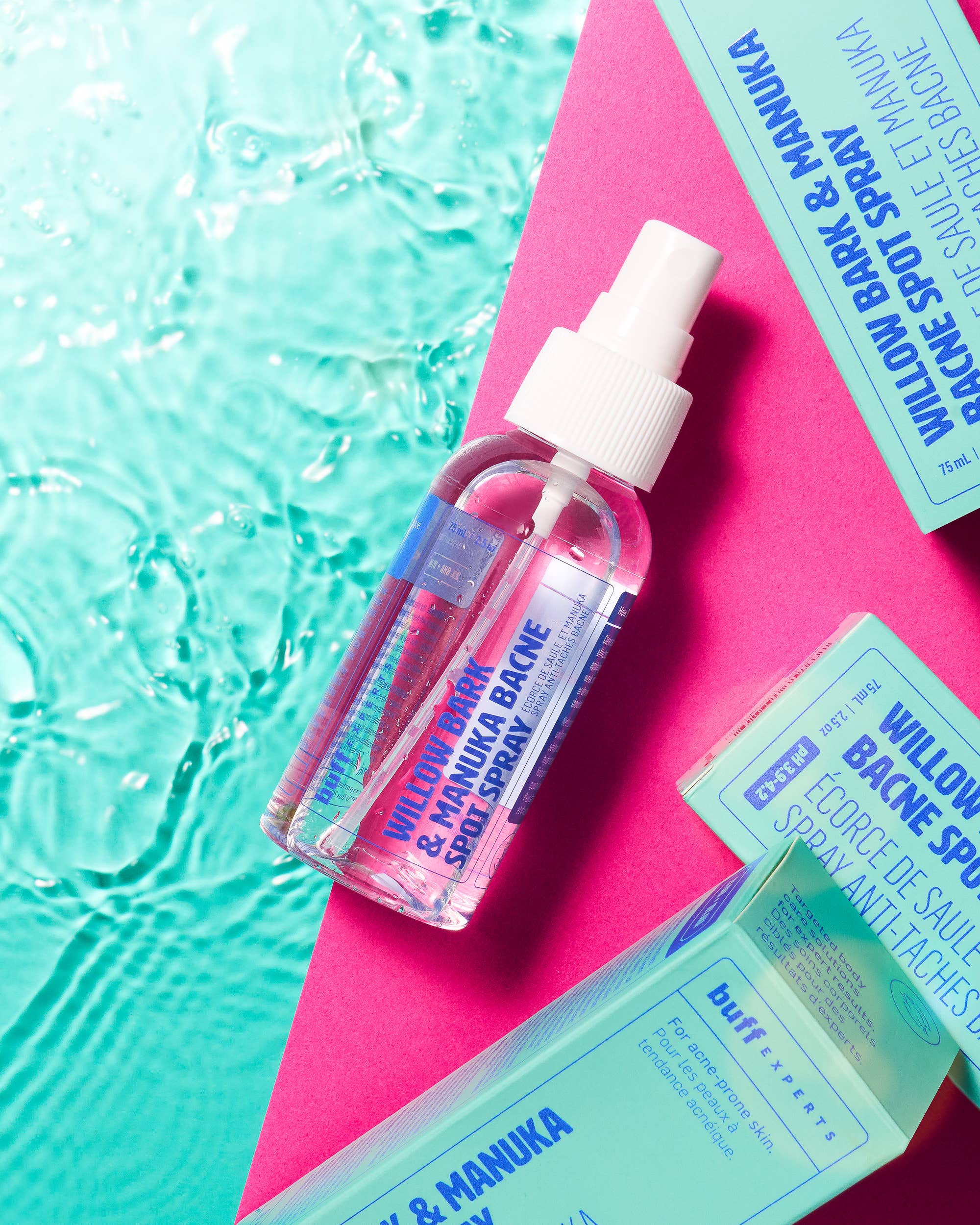 Buff Experts - 🇨🇦 - Wholesale Acne/Hydrocolloid Patch - Willow Bark & Manuka Bacne Spot Spray - Treats Back Acne5