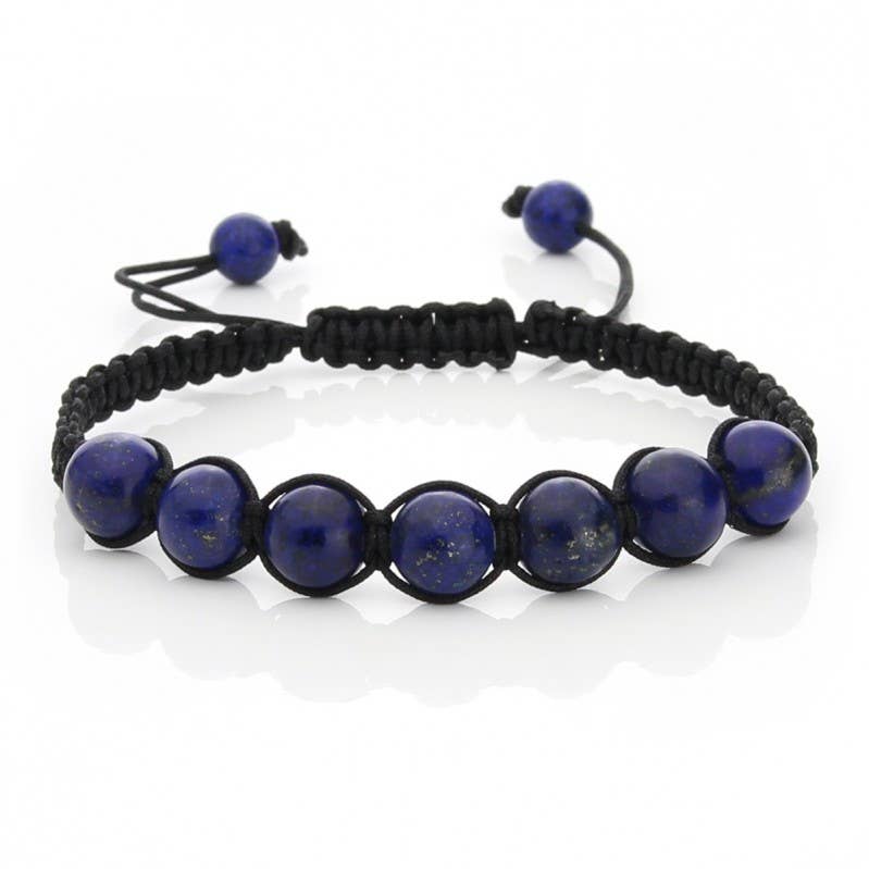 UniArt - Wholesale Beaded Bracelet - Macramé Style Semi-Precious Stone Bracelet4