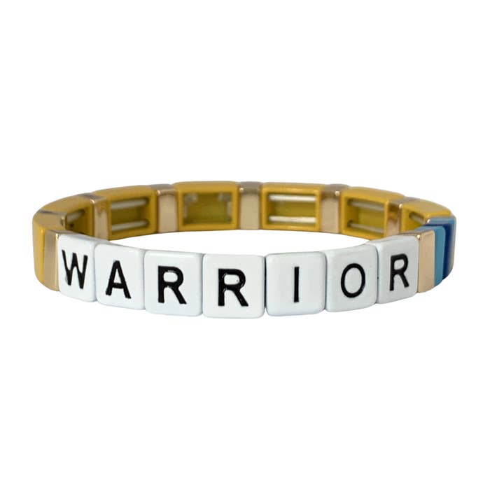 Boho Enamel Warrior Bracelet for wholesale by With Love Jewellery