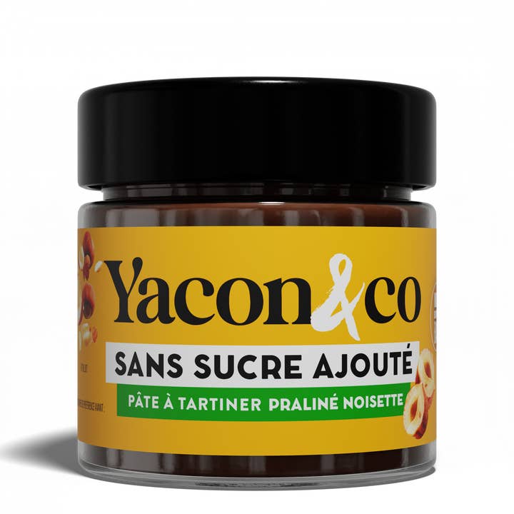 Hazelnut Yacon Spread - ORGANIC & VEGAN (200g) for wholesale by Yacon & co