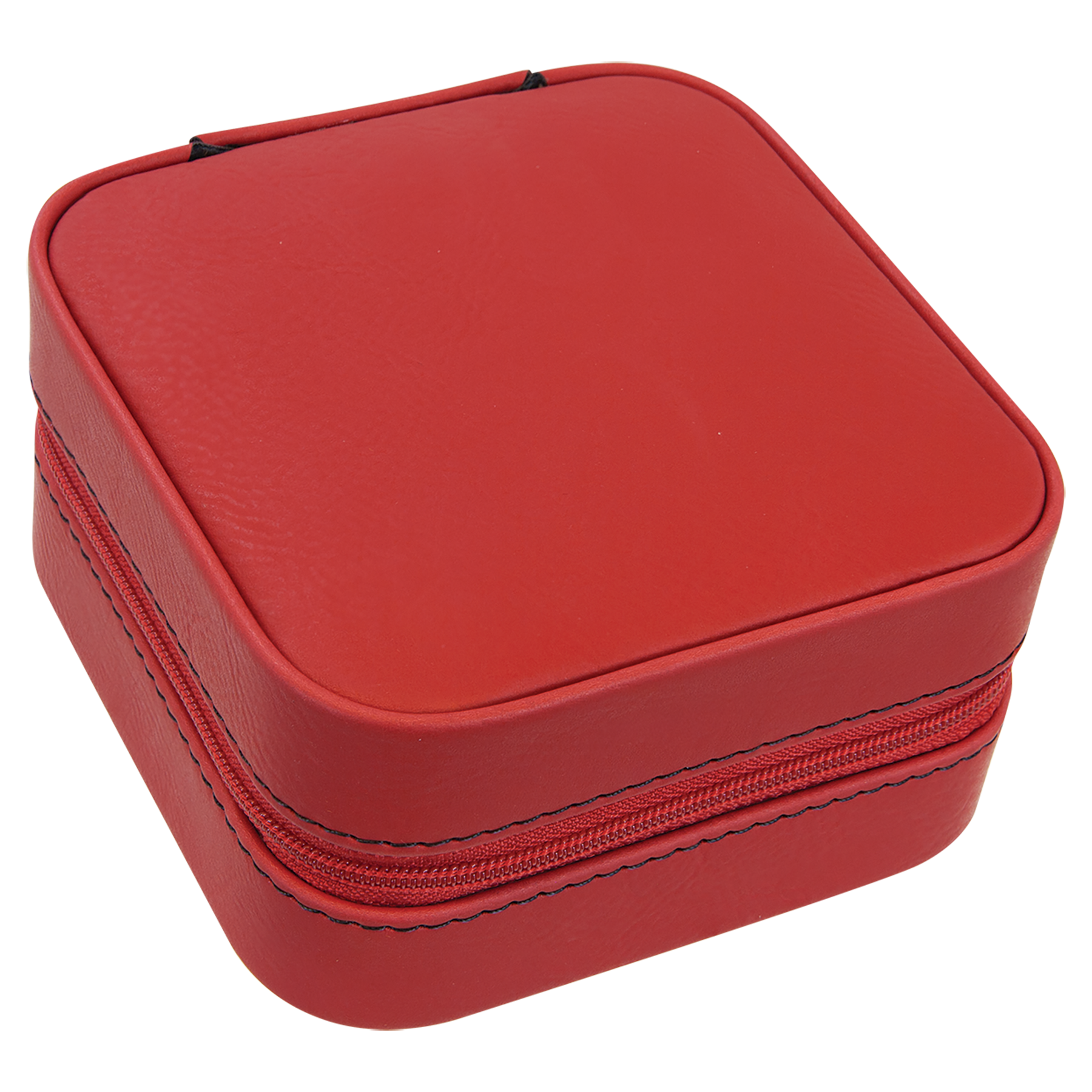 The Rural Home – Engroshandel Smykkesskrin – Brugerdefineret lasergraveret imiteret læder rejse smykkeskrin0