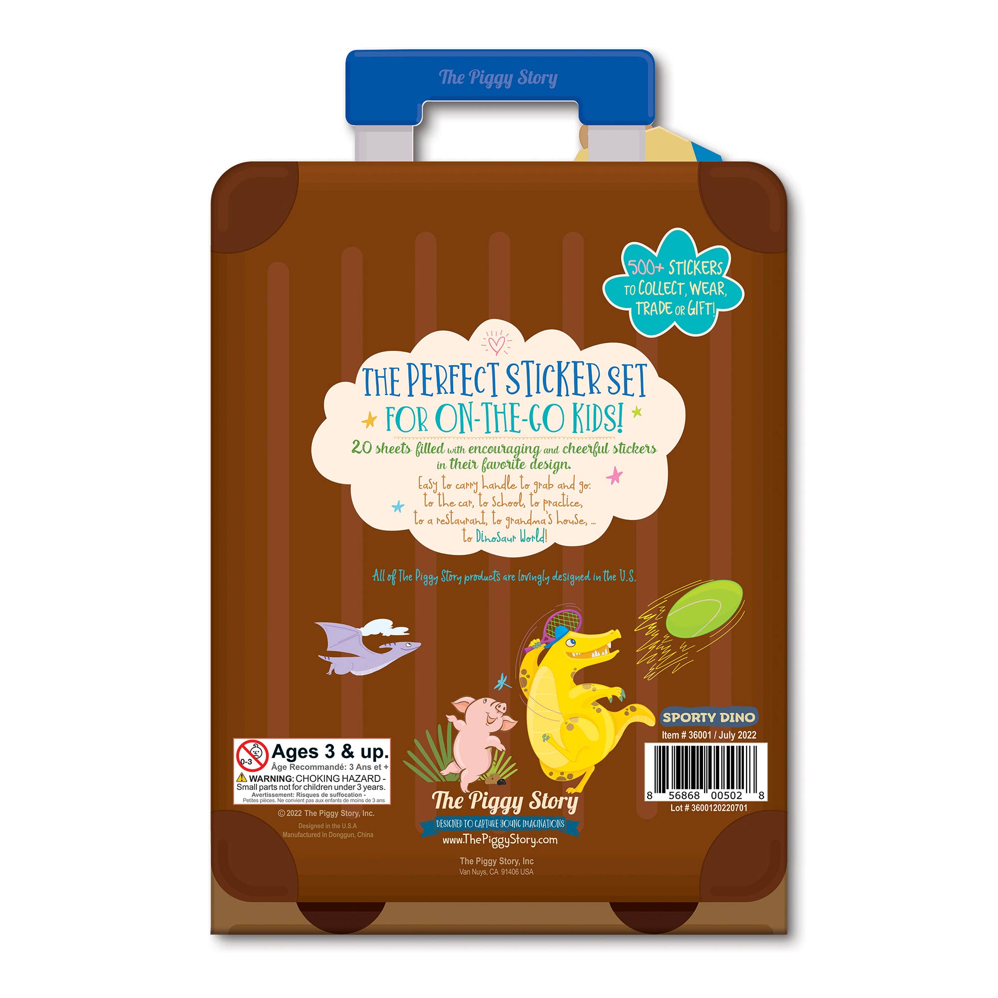 The Piggy Story - Wholesale Sticker - Kids & Baby - 500+ Stickers On-the-Go Display Value Pack for Kids5