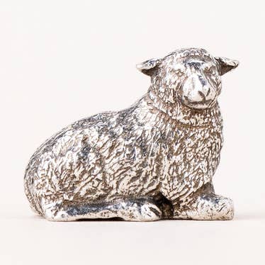 Grand Mouton Assis pour la vente par Danforth Pewter