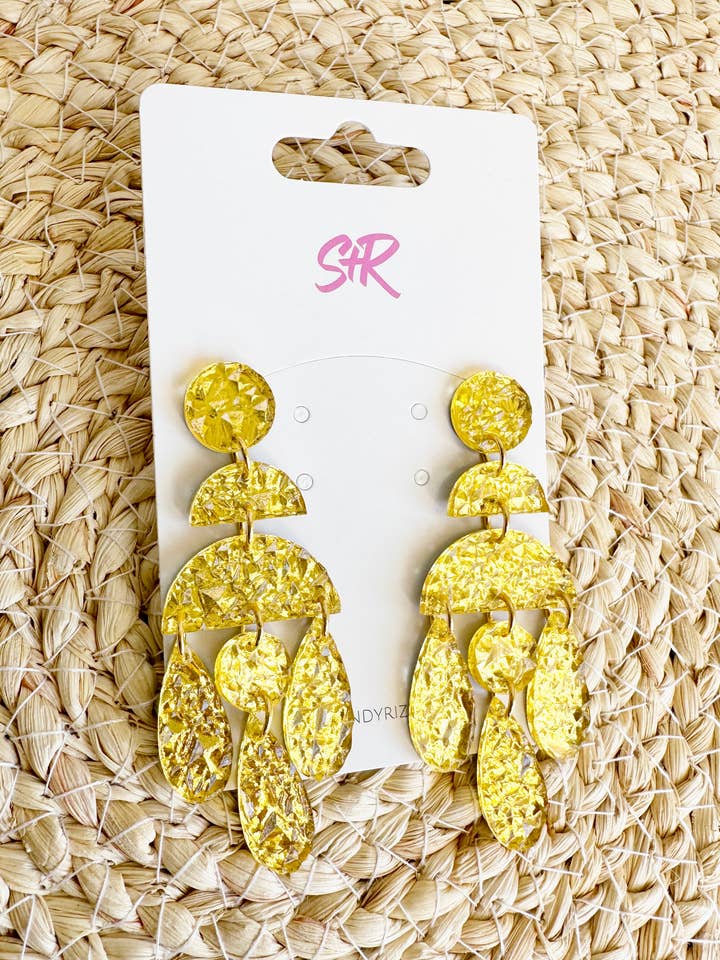 Gold Lamé Lindsay for wholesale by Sandy + Rizzo