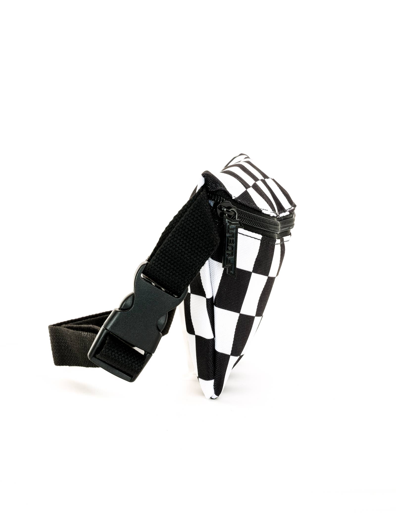 Fydelity – wholesale Midjeväska - Unisex – Fydelity XL Fanny Pack Slim i återvunnen RPET med rutig design6