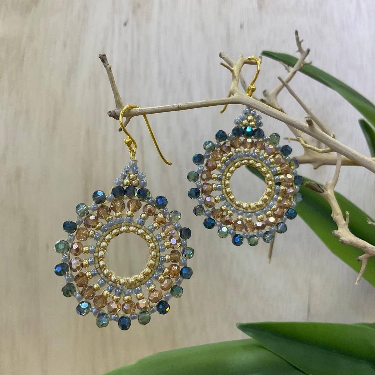 Impala - Wholesale Stud/Post Earrings - Leyla Boho-Ibiza Style Earrings1