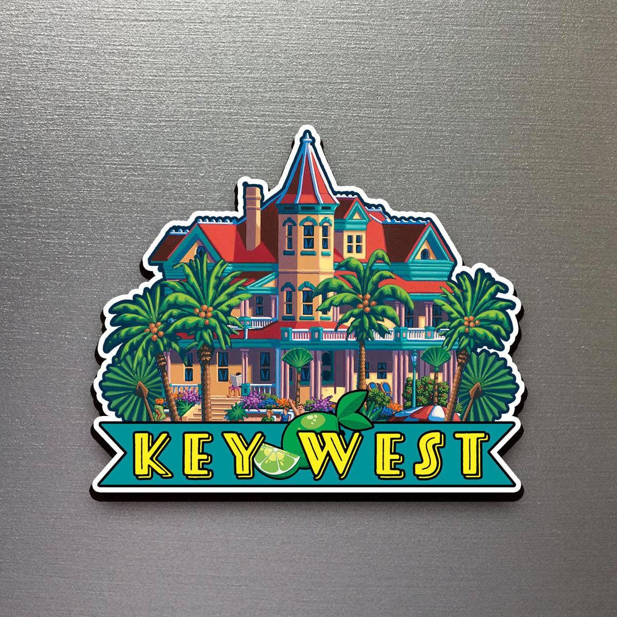 Boardwalk Puzzle Company - Wholesale Magnet - Key West - Magnet0