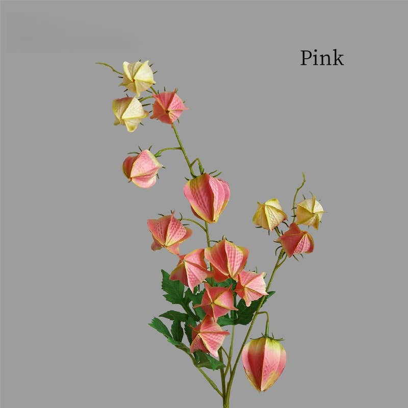 ACNITE(We cover U.S. import duties) - Wholesale Artificial Flowers - Artificial Chinese lantern flower Fall floral arrangement12