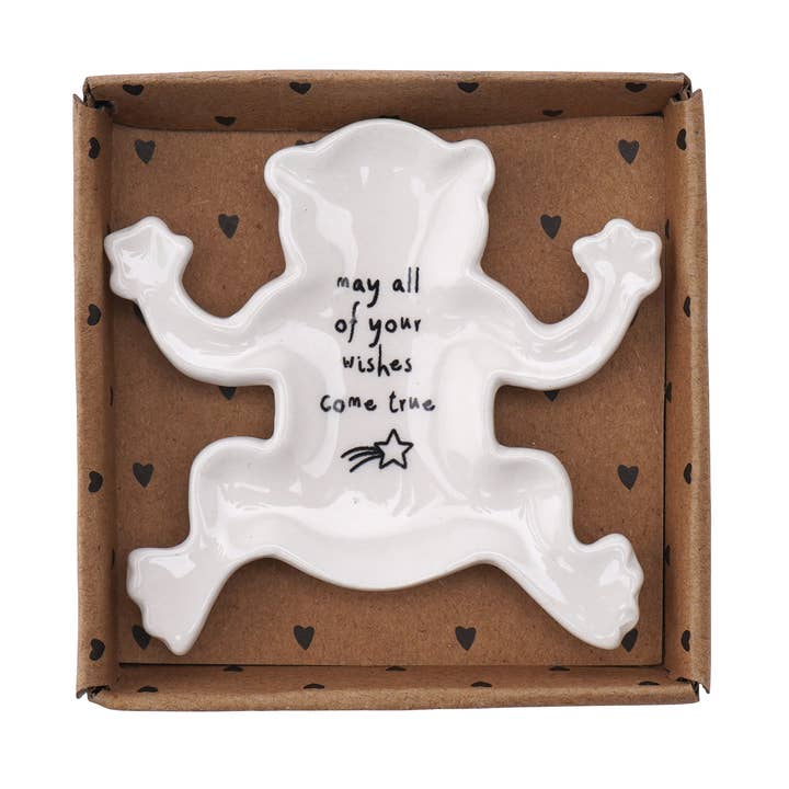 Send With Love Frog Ring Dish for wholesale by CGB Giftware