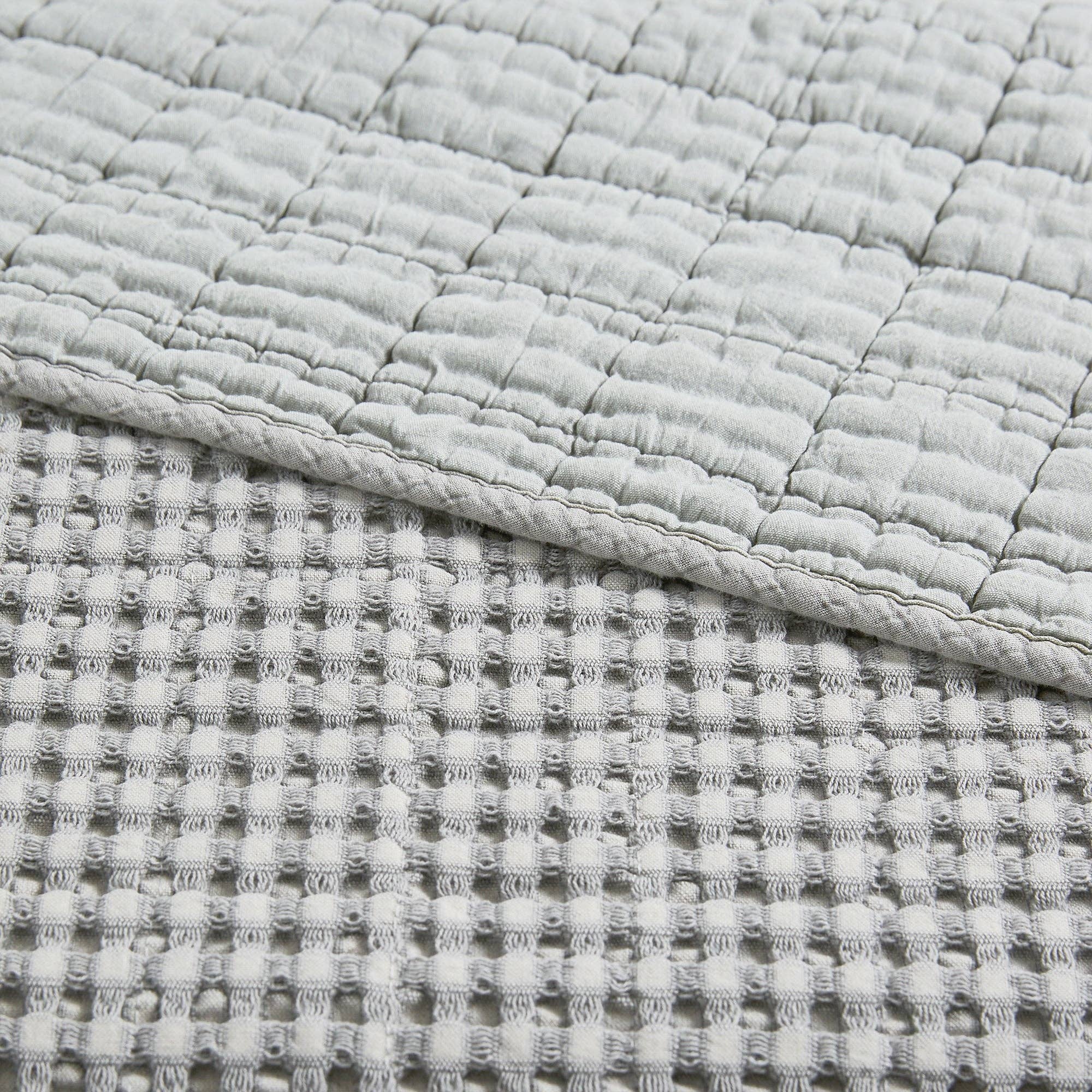 Levtex Home - Wholesale Throw Blanket - Mills Waffle Quilted Throw62