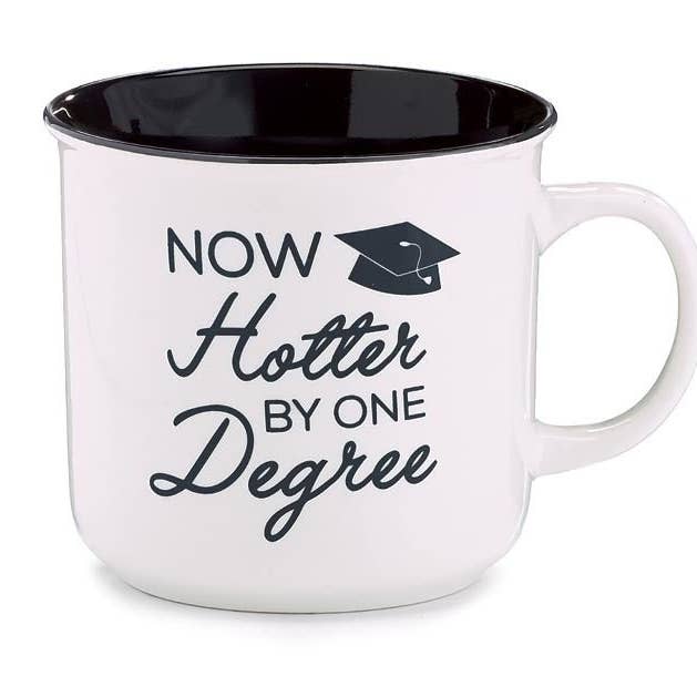 Party Expo, LLC - Wholesale Coffee Mug - "Now Hotter By One Degree" Graduation Mug