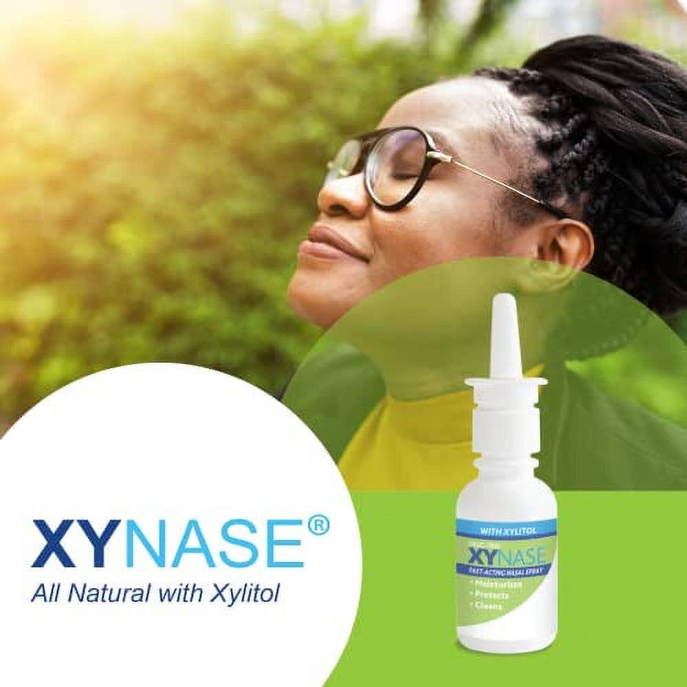 Rhinase - Wholesale Nasal Care - Xynase® Natural Saline Nasal Spray with Xylitol (0.75 fl oz) - Gentle Relief for Congestion, Allergies, and Sinus Pressure, Safe for All Ages3