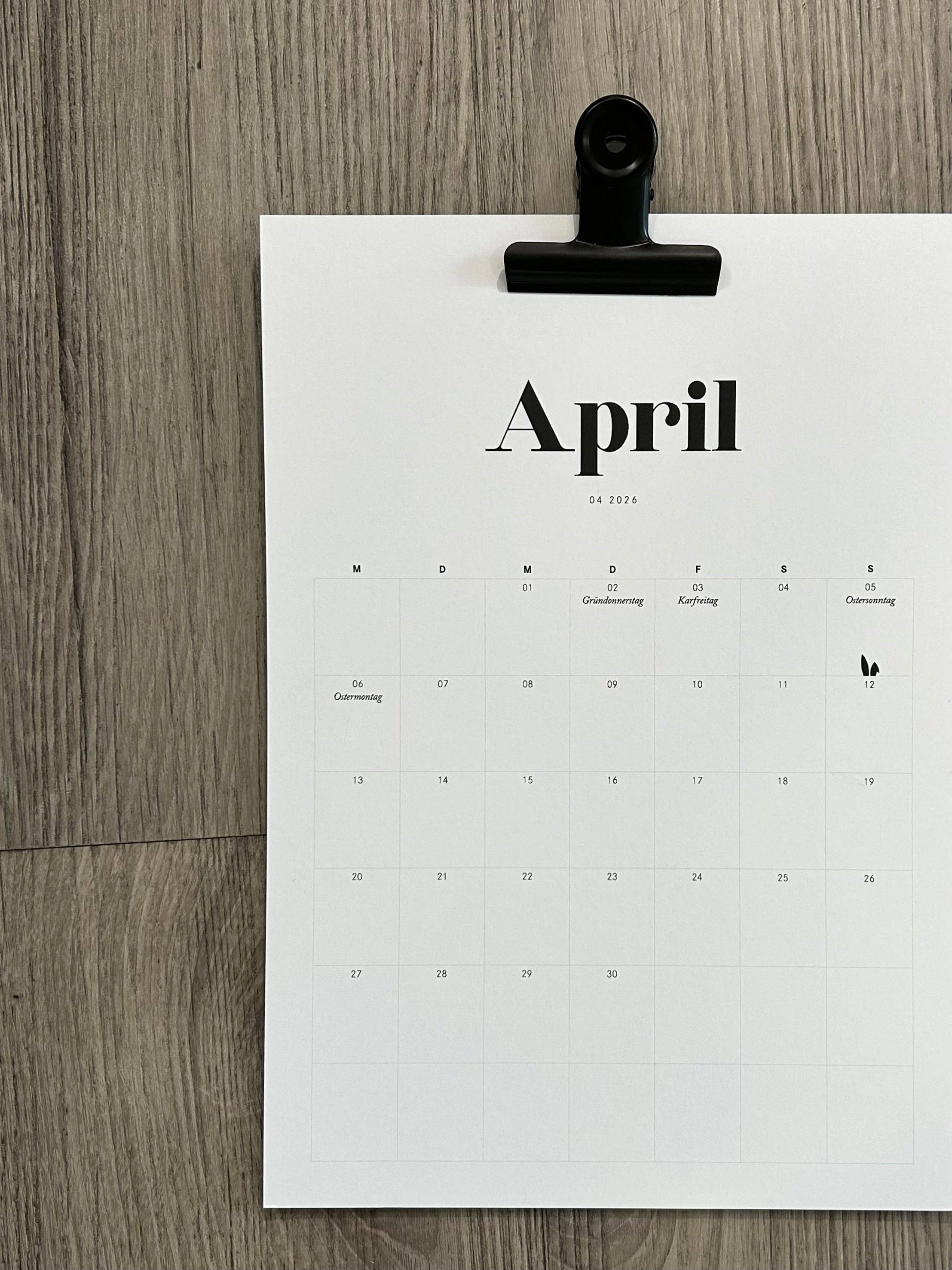 Love is the new black – Calendário por atacado – Calendário 202612