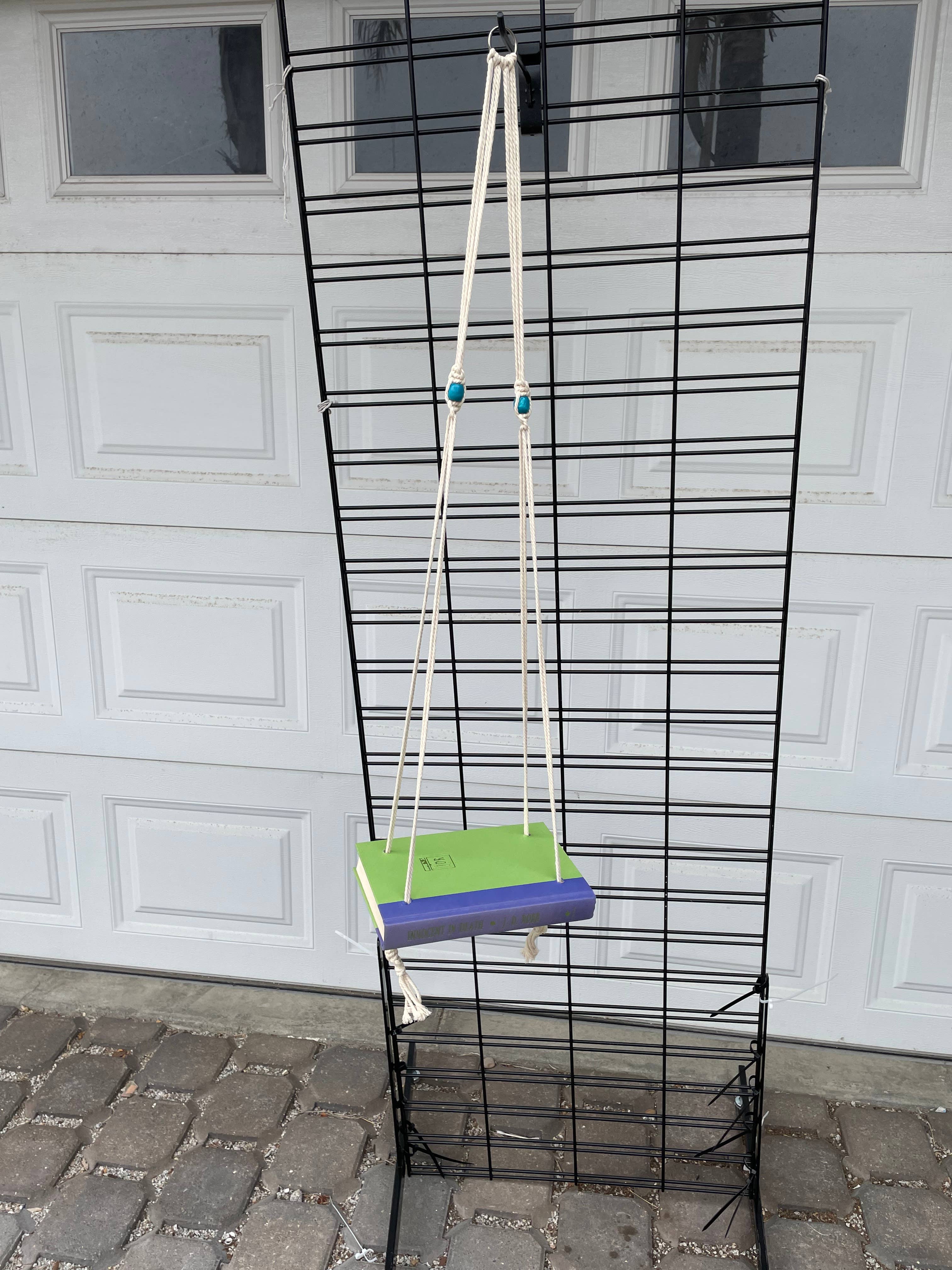 I Love Books and Bows - Wholesale Home & Garden Book - Book Planter Macrame7