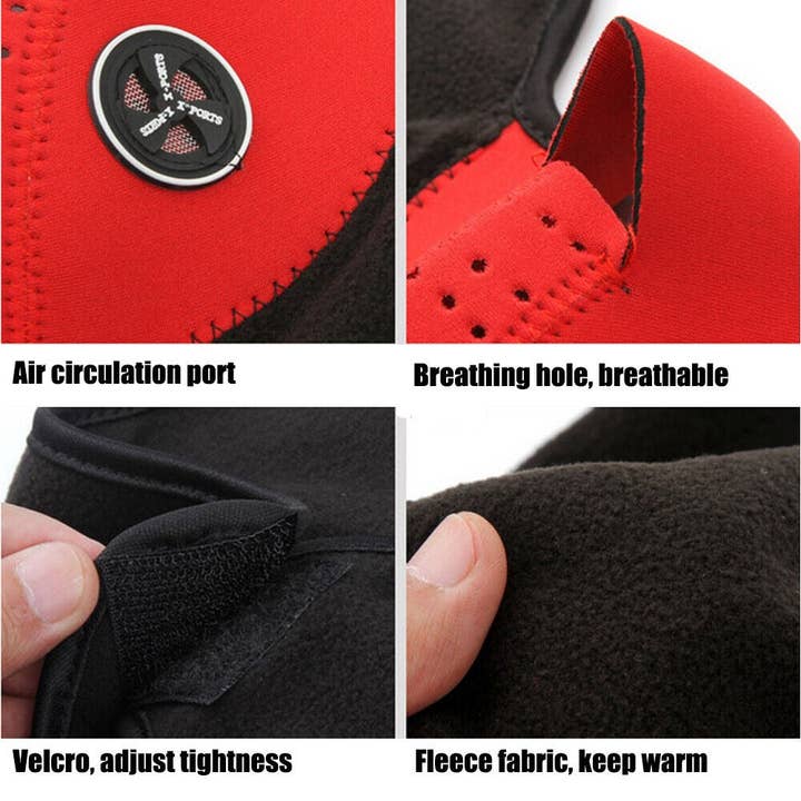 VIGOR - Wholesale Neck Warmer/Snood - Unisex - Premium Quality Half Face Neck Warmer Gaiter Mask Winter Rid10