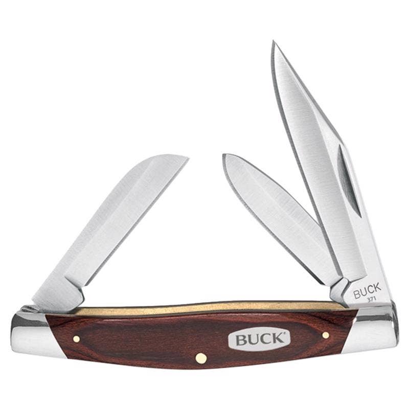 Everyday Supply Co - Wholesale Pocket Knife/Holder - Buck Knives 3.88" Stockman Brown Stainless Pocket Knife0