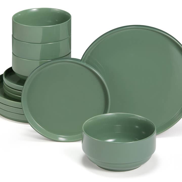 Kook - Wholesale Dinnerware Set - Kook Dinnerware Set, 12 Piece, Ceramic, Cambridge Classics
7