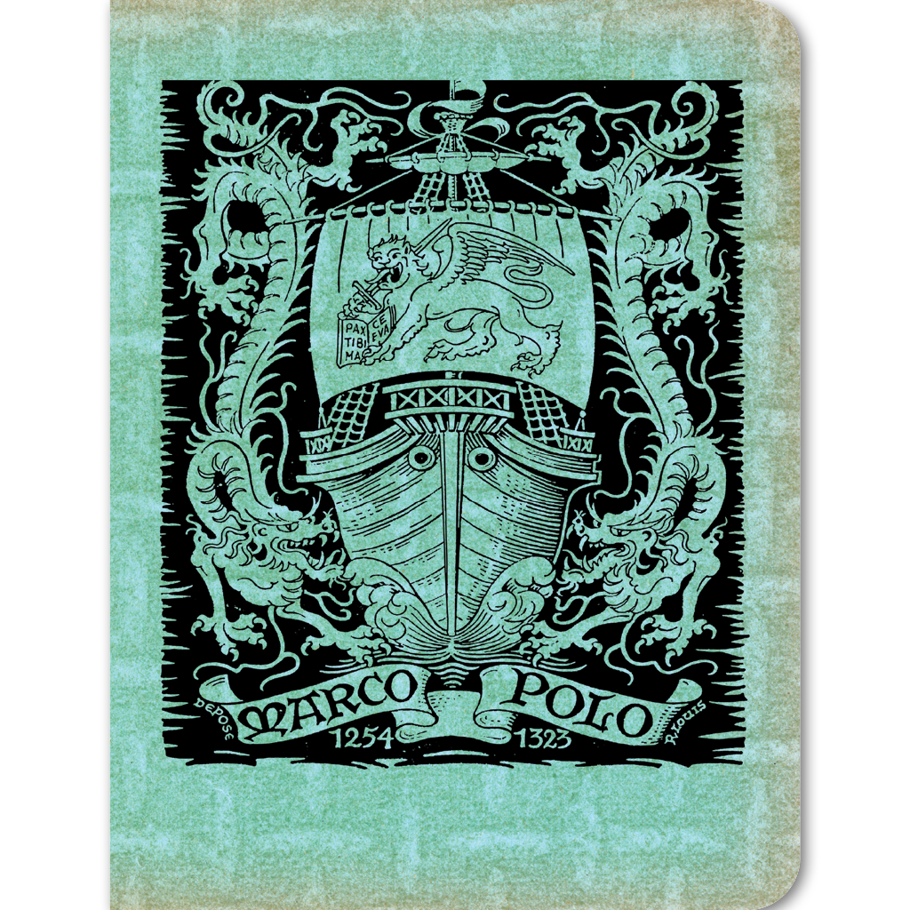 Laughing Elephant - Vendita all'ingrosso Quaderni - Dragon Ship - Taccuino francese1