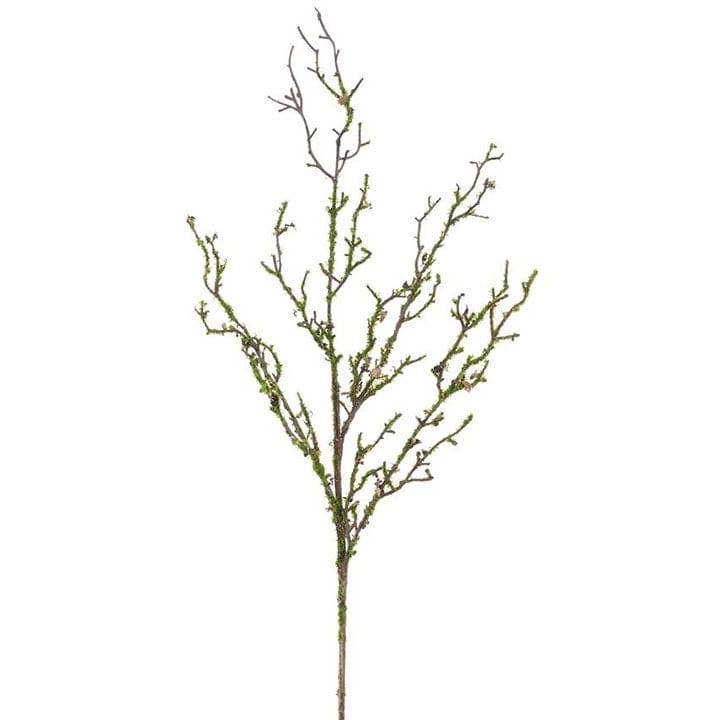 Artificial Moss Twig Spray - 25" for wholesale by Will's Company