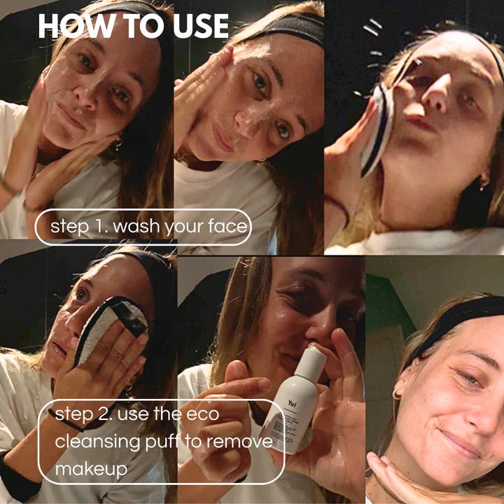 Yui Skin - Wholesale Makeup Remover - Eco Cleansing Puff3